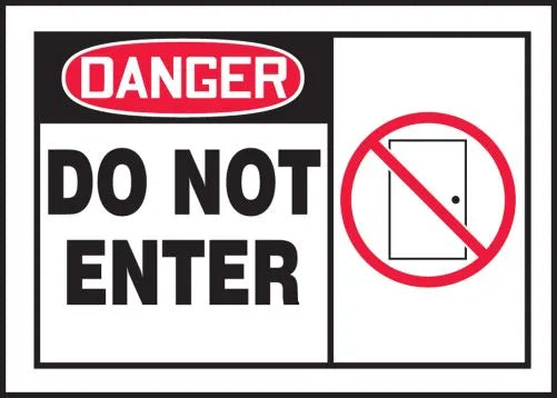 Do Not Enter Labels