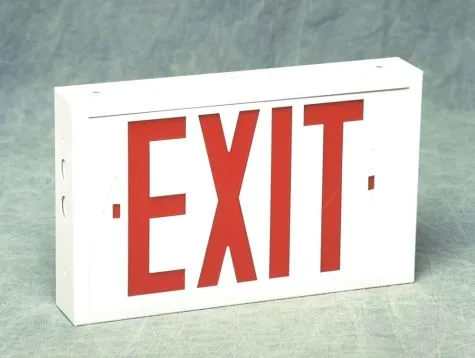 Lighted Exit Signs | www.signslabelsandtags.com