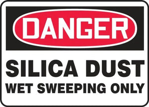 Silica Hazard Signs