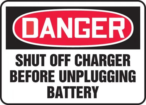 Electrical Shut Off Signs