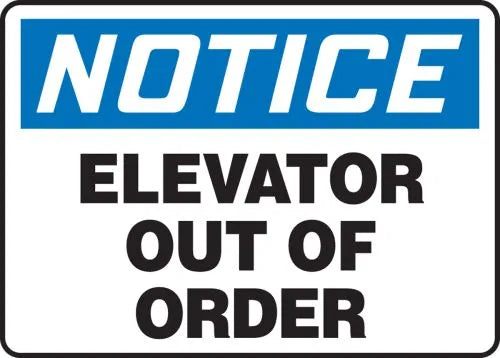 Elevator Signs