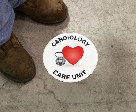Healthcare Floor Signs