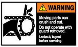 Machine Equipment Labels