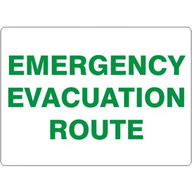 Evacuation Signs
