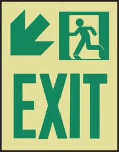 Glow In The Dark Exit Signs