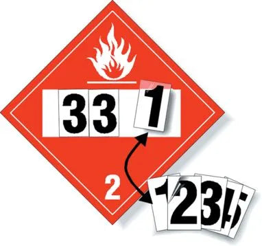DOT Placard Identification Numbers