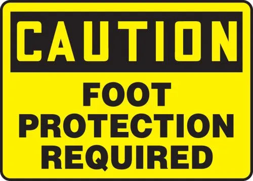 Foot Protection Signs