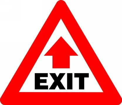 Triangle Floor Signs