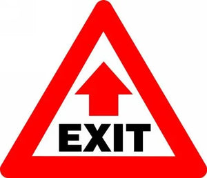 Triangle Floor Signs