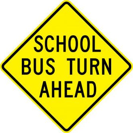 Warning - School Zone Signs
