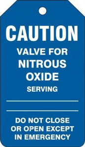 Medical Gas Tags