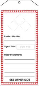 GHS Jumbo Tags