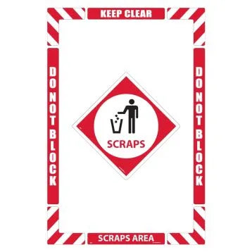 Warehouse Floor Signs