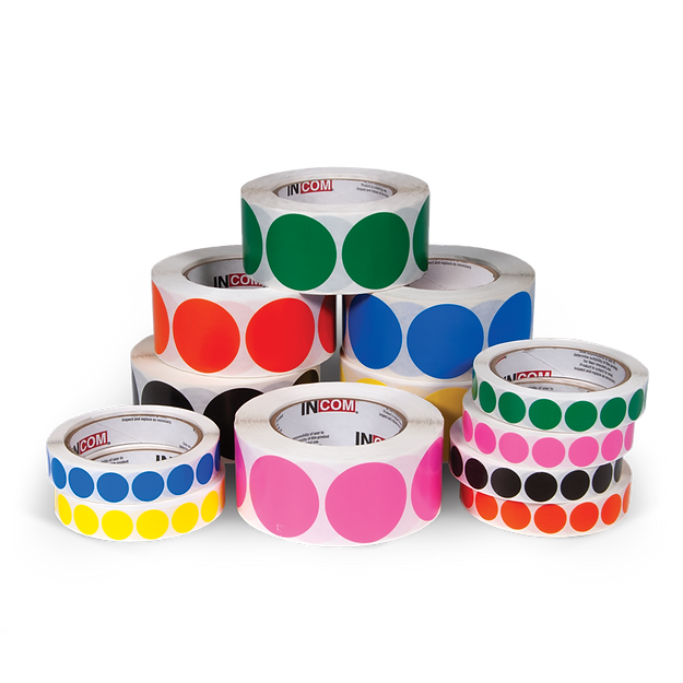 Inventory Color Coding Labels