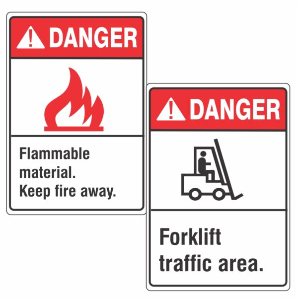 ANSI Graphic Signs - Safehouse