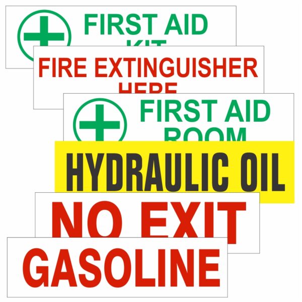 General Labels And Decals - Safehouse