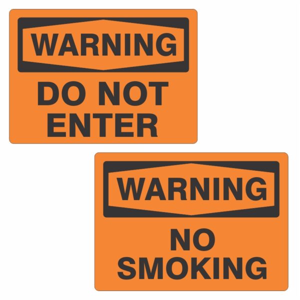 Warning Signs Use Example Warning Signs | Rutke Signs Home of Signs Labels and Tags