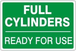Gas Cylinder Signs