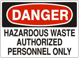 Chemical and Hazardous Material Signs