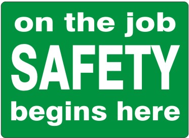 Safety Awareness Signs