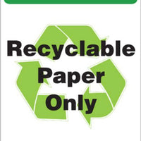 Green@Work Recyclable Paper Only