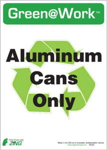 Green@Work Aluminum Cans Only