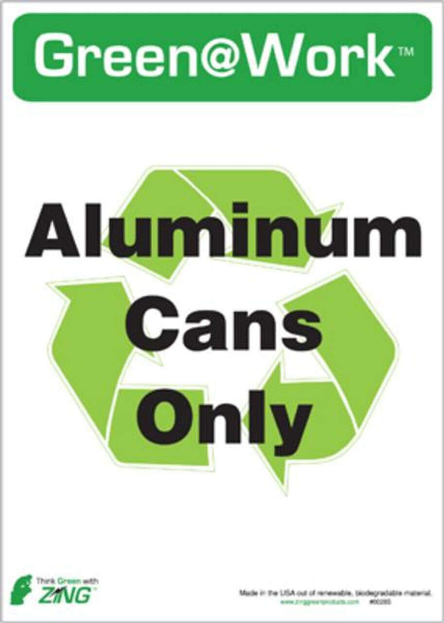 Green@Work Aluminum Cans Only