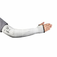 11-211 Cut Resistant Sleeve, 18 in Narrow, White