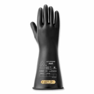 RIG Rubber Insulating Glove, Size 9, Black