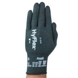 11-541 Nitrile Foam Palm Coated Gloves, Size 10, Gray
