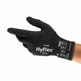 11-542 Industrial Cut Resistant Gloves, Size 7, Black