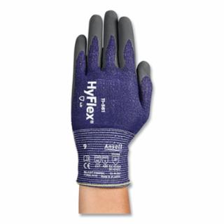 11-561 Cut Resistant Glove, Size 5, Gray/Dark Blue
