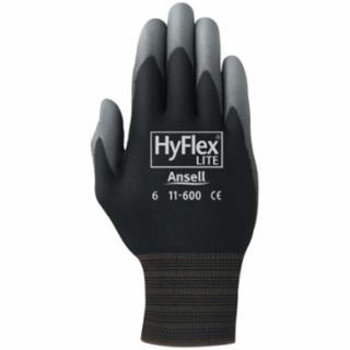 11-600 Palm-Coated Gloves, Size 10, Black