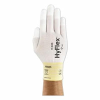 11-605 Fingertip-Coated Gloves, Size 8, White
