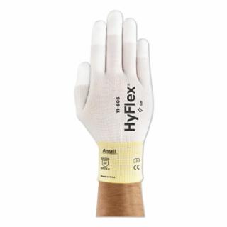 11-605 Fingertip-Coated Gloves, Size 8, White