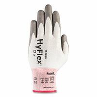 11-644 Polyurethane Palm Coated Gloves, Size 11, Gray/White and Gray
