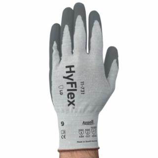 11-731 Gloves, Size 8, Gray
