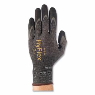 11-931 Cut-Resistant Gloves, Size 11, Anthracite with Black Foam Nitrile Coating