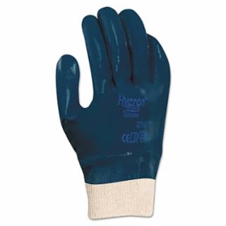 27-602 Coated Gloves, Nitrile, Size 9, Blue