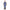 PVC Apron, 33 in W, 47 in L, Vinyl, Blue