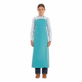 PVC Apron, 56-100, 18 mil, 48 in Ties, 33 in x 49 in, Green