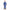 Coat Apron, 8 mil, Vinyl, Medium, Blue