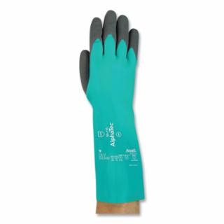 AlphaTec 58-735 Cut and Chemical Resistant Gloves, Size 6, Green, 72 PR/CA