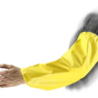 CPP Sleeves, 18 in Long, Elastic Band Closure, One Size, Yellow