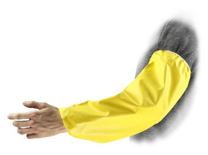 CPP Sleeves, 18 in Long, Elastic Band Closure, One Size, Yellow