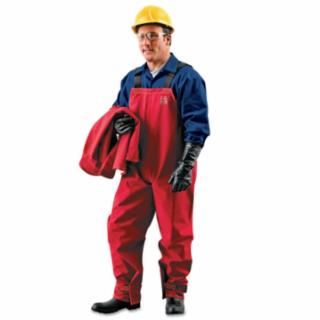 ALPHATEC 66662 BIB OVERALL RED POLY SIZE XL