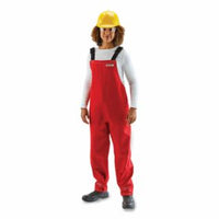 Chemical-Splash-Resistant Bib Overalls, AlphaTec® 66-662, Red, X-Large