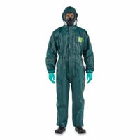 4000 Ultrasonically Welded & Taped Model 111 Coverall, Green, 2X-Large