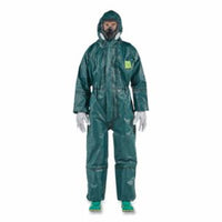 4000 Ultrasonically Welded & Taped Model 125 Coverall, Green, 5X-Large