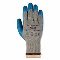 80-100 Multi-Purpose Gloves, Size 8, Blue/Gray